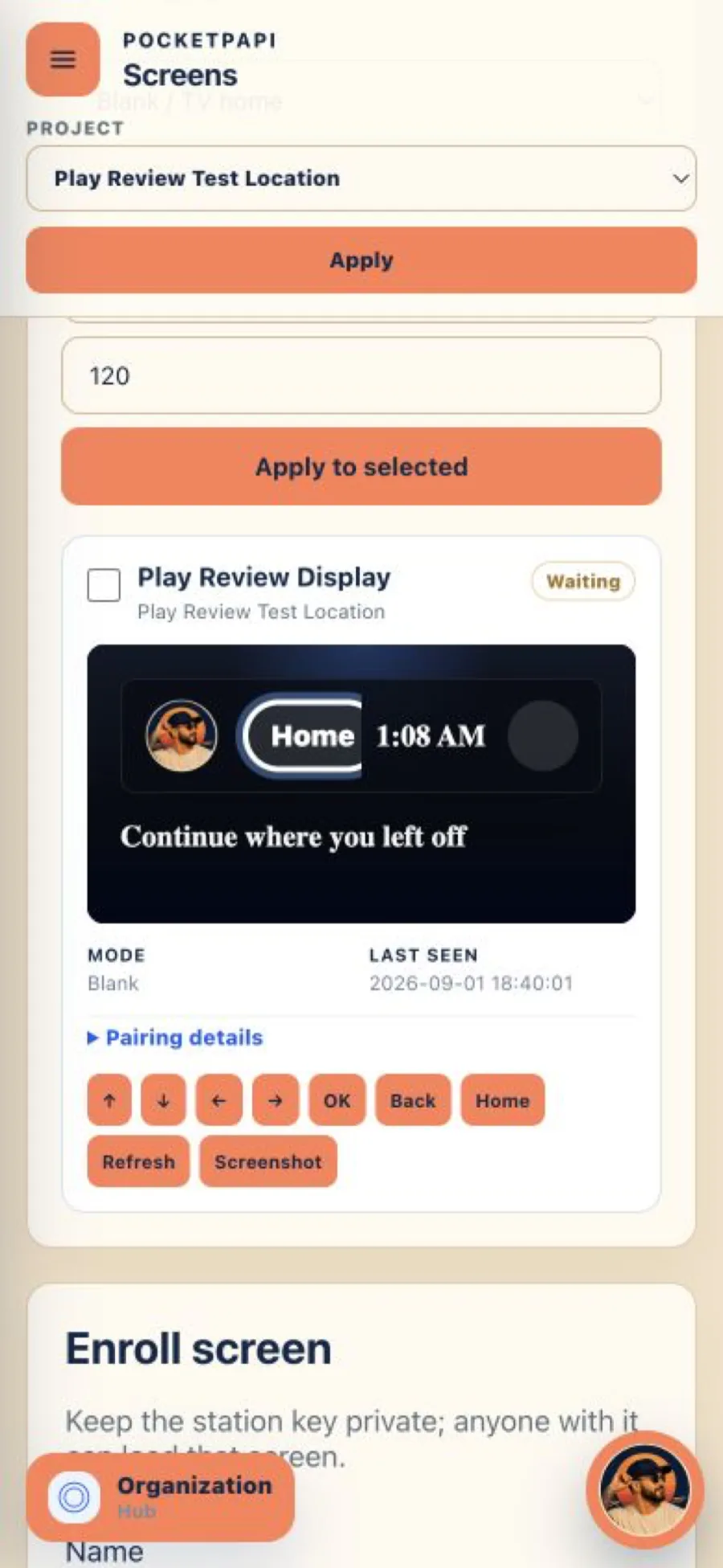 PocketPapi screenshot 4